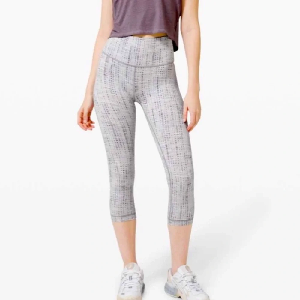 Lululemon High-Rise Wunder Under Crop Leggings
